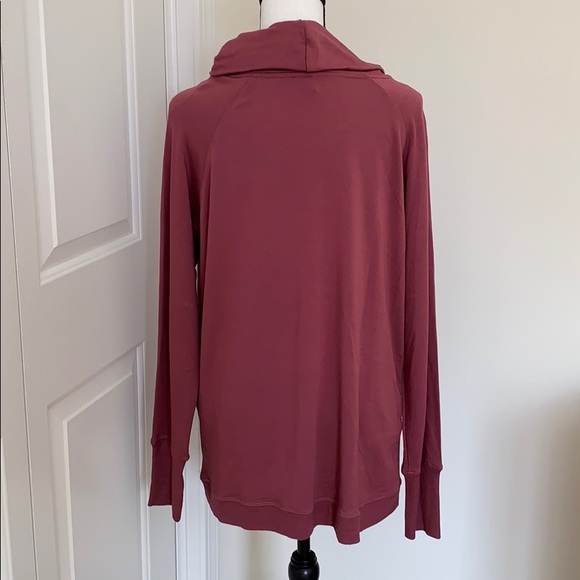 Women’s Rose Long Sleeve Cowl Neck Top Size L NWOT - Picture 4 of 6